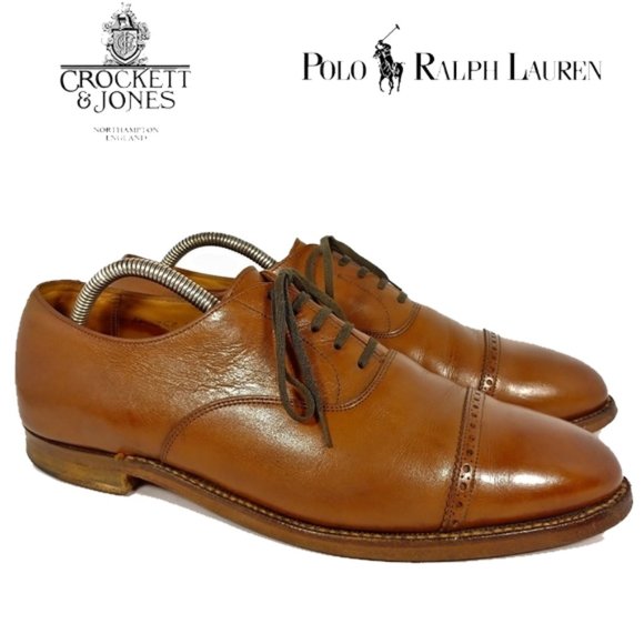 Polo Ralph Lauren Other - CROCKETT & JONES for POLO, Cap-Toe Oxford 9.5D